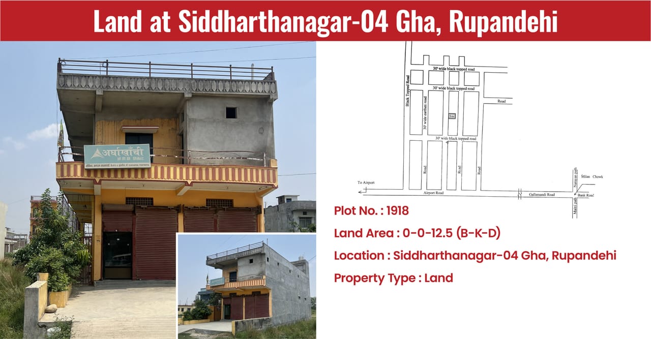 Building & Land at Siddharthanagar-04/Gha, Rupandehi