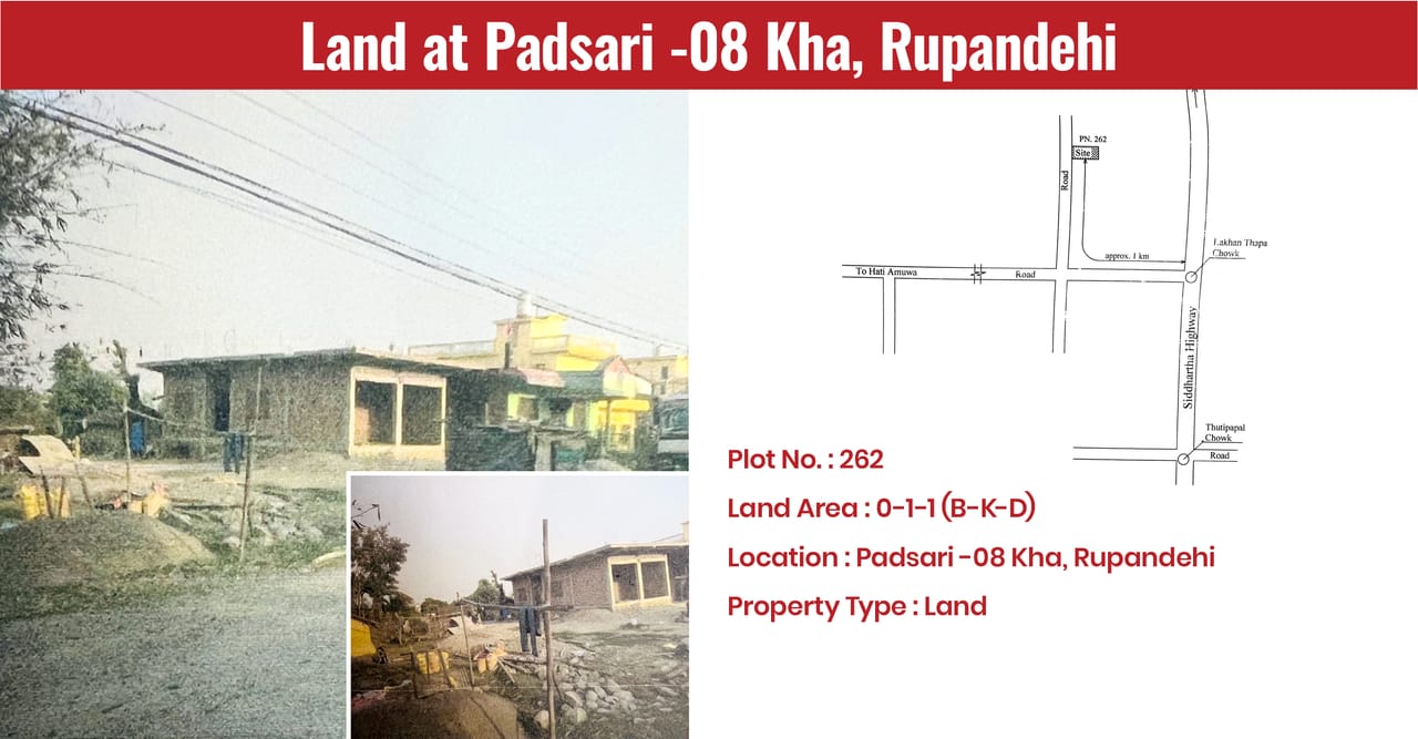 Land at Padsari -08 Kha, Rupandehi