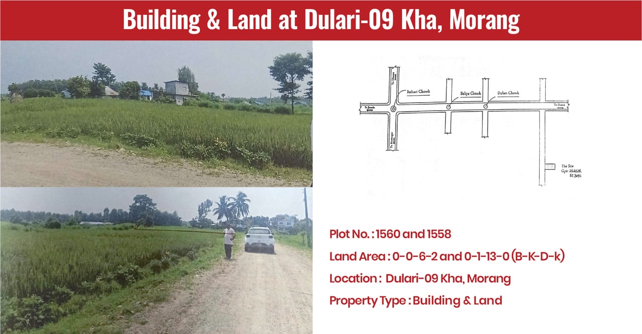Building & Land at Dulari-09 Kha, Morang