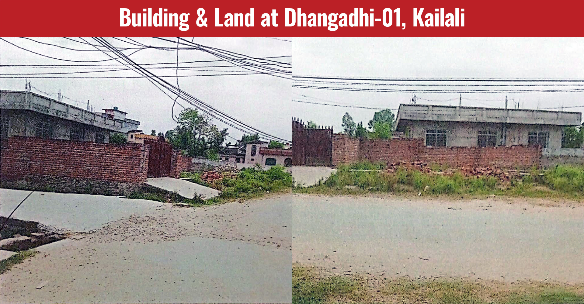 Building & Land at Dhangadhi-01, Kailali