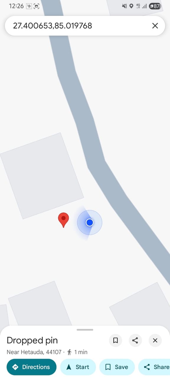 Land at HETAUDA SUB-METROPOLITIAN CITY, MAKAWANPUR (PA-00000000000000004943)