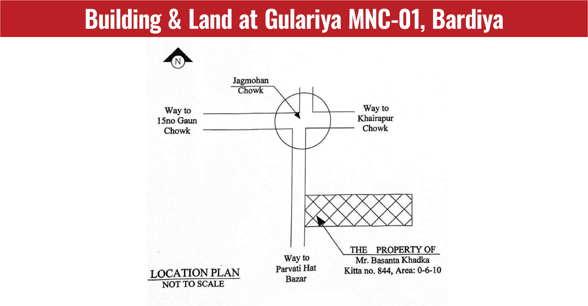 Building & Land at Gulariya MNC-01, Bardiya