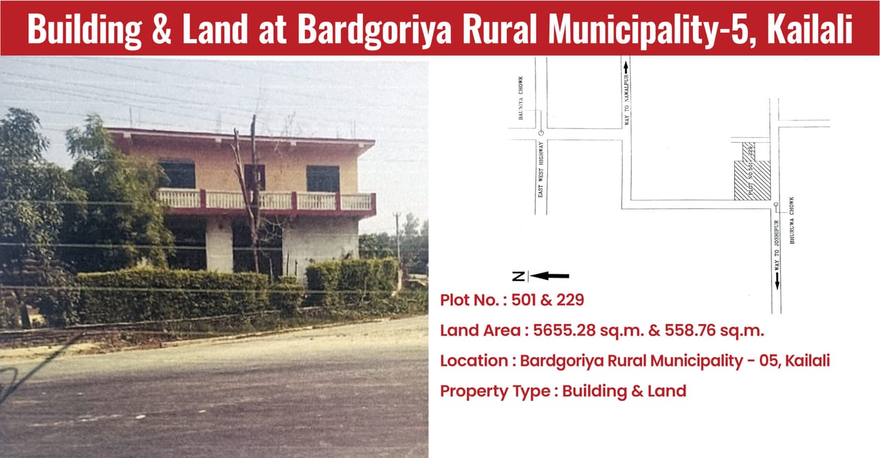 Building & Land at Bardgoriya-05 Kailali