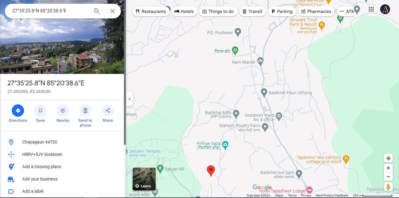 Land at GODAWARI MUNICIPALITY, LALITPUR (PA-00000000000000001427) - Image 4